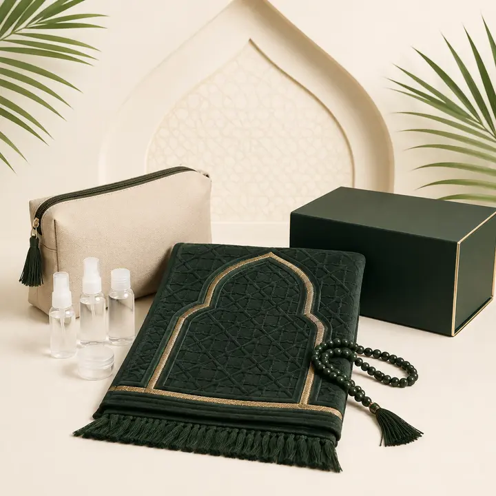 Hajj &amp; Umrah Prayer Gift Box — representative image