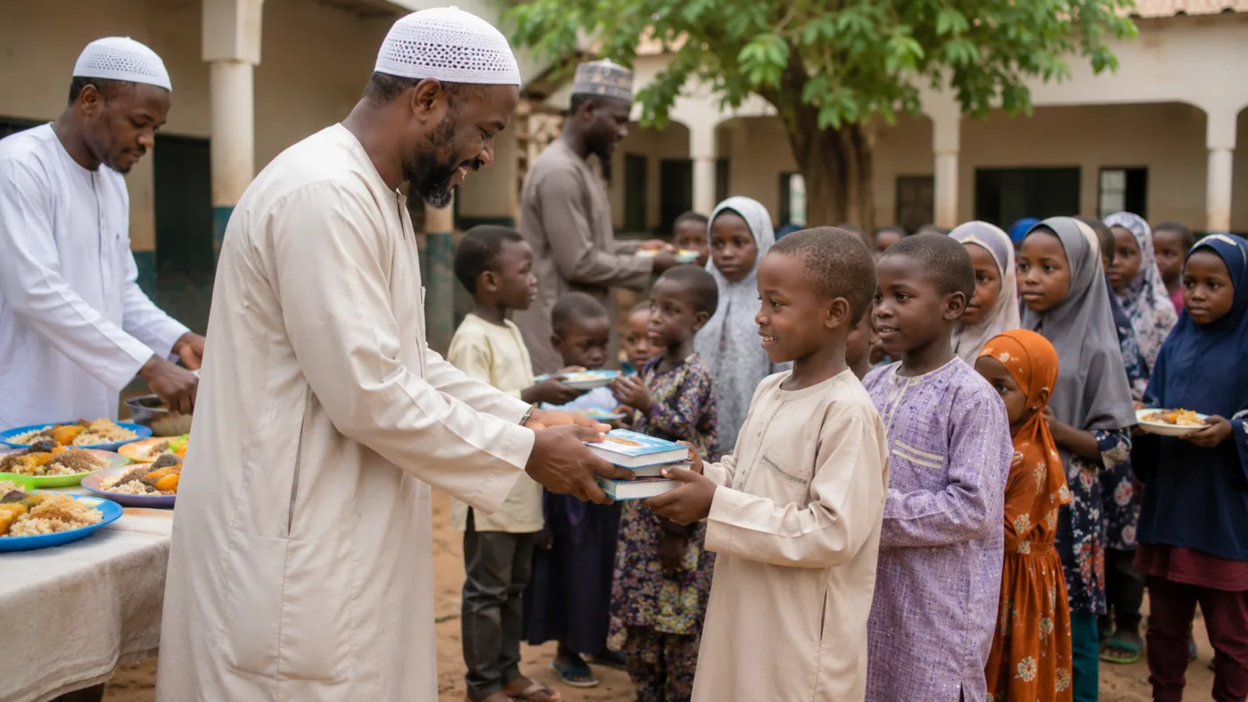 Children and families supported by Qurban Africa projects